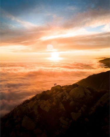 Above The Clouds - fine art adventure photography print from Arthur Girard - available at Middles Creative