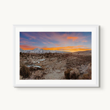 Hot Springs Sunset II - fine art adventure photography print from Bree Banning - available at Middles Creative