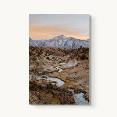 Hot Springs Sunset - fine art adventure photography print from Bree Banning - available at Middles Creative