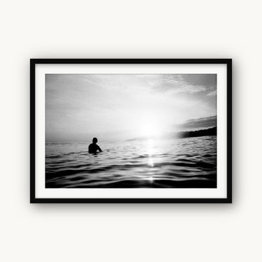 Lonely Surfer - fine art adventure photography print from Devon Cardamone - available at Middles Creative