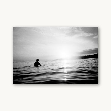 Lonely Surfer - fine art adventure photography print from Devon Cardamone - available at Middles Creative