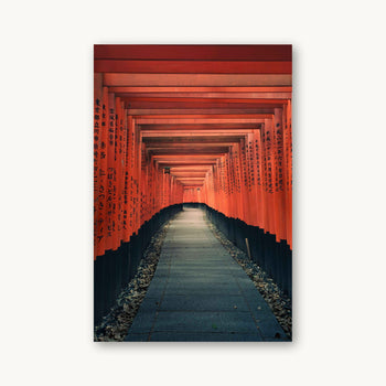 Aka No Michi - fine art adventure photography print from Max Dickson - available at Middles Creative