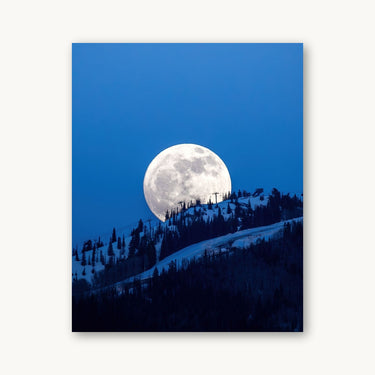 Bell's Full Moon - fine art adventure photography print from Sam Ferguson - available at Middles Creative