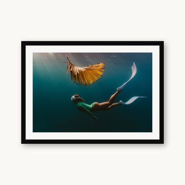 Yellow Palm - fine art adventure photography print from Sarah Swan - available at Middles Creative