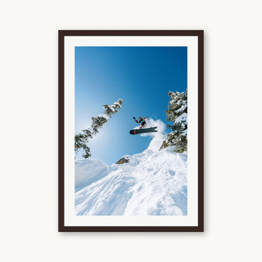 Cliff Jump - fine art adventure photography print from Tamara Šuša - available at Middles Creative