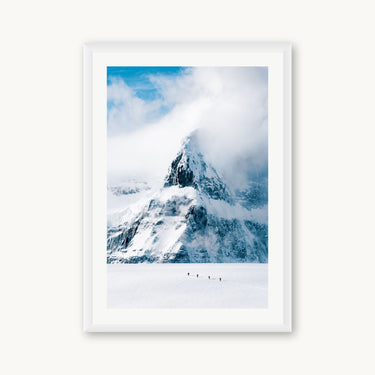 Into the White Cathedral - fine art adventure photography print from Tamara Susa - available at Middles Creative