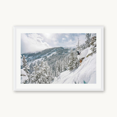 Pow Day - fine art adventure photography print from Tamara Susa - available at Middles Creative