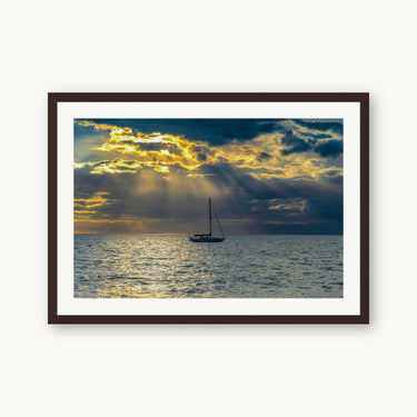Hawaiian Sunset - fine art adventure photography print from Tom Ingram - available at Middles Creative