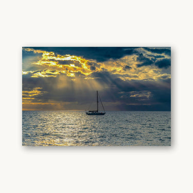 Hawaiian Sunset - fine art adventure photography print from Tom Ingram - available at Middles Creative