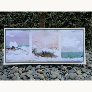 Lower Trestles Triptych - fine art adventure photography print from Devon Cardamone - available at Middles Creative