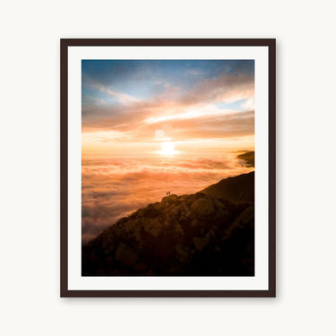 Above The Clouds - fine art adventure photography print from Arthur Girard - available at Middles Creative