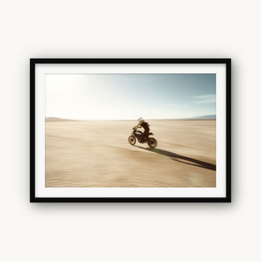 Desert Speed - fine art adventure photography print from Jeremy Bishop - available at Middles Creative