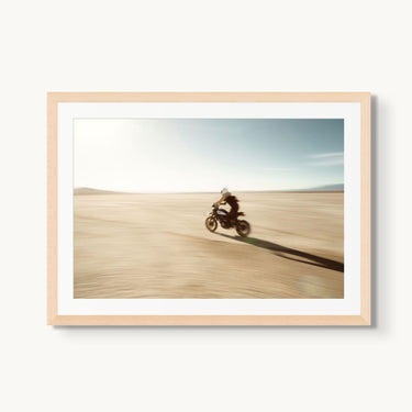 Desert Speed - fine art adventure photography print from Jeremy Bishop - available at Middles Creative