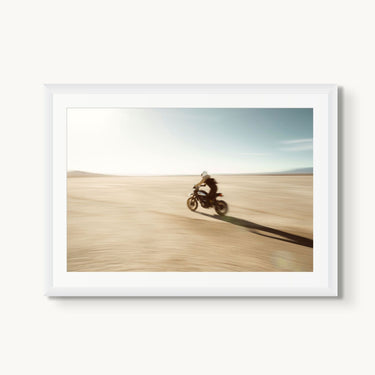 Desert Speed - fine art adventure photography print from Jeremy Bishop - available at Middles Creative