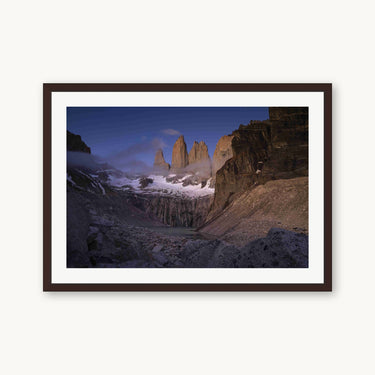 Patagonia Sunrise - fine art adventure photography print from Evan Ruderman - available at Middles Creative