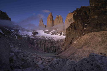Patagonia Sunrise - fine art adventure photography print from Evan Ruderman - available at Middles Creative