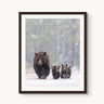 Footsteps in the Flurry - fine art adventure photography print from Tom Ingram - available at Middles Creative