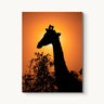Giraffe Eclipse - fine art adventure photography print from Alex Wood - available at Middles Creative