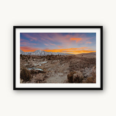 Hot Springs Sunset II - fine art adventure photography print from Bree Banning - available at Middles Creative