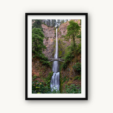 Iconic Multnomah Falls - fine art adventure photography print from Tom Ingram - available at Middles Creative