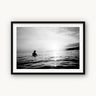 Lonely Surfer - fine art adventure photography print from Devon Cardamone - available at Middles Creative