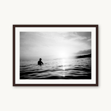 Lonely Surfer - fine art adventure photography print from Devon Cardamone - available at Middles Creative