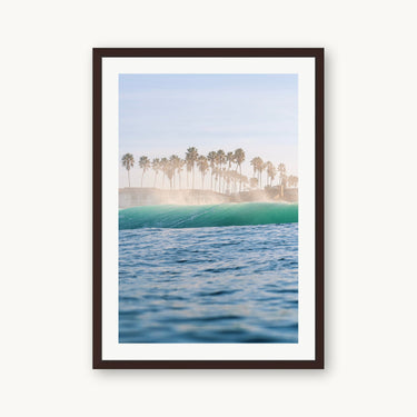 Palm Trees and Sea Spray - fine art adventure photography print from Luis Ortega - available at Middles Creative