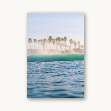Palm Trees and Sea Spray - fine art adventure photography print from Luis Ortega - available at Middles Creative