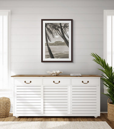 Monochrome Coconut - fine art adventure photography print from Natalie Nishioka - available at Middles Creative