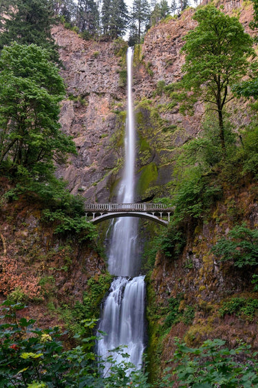 Iconic Multnomah Falls - fine art adventure photography print from Tom Ingram - available at Middles Creative