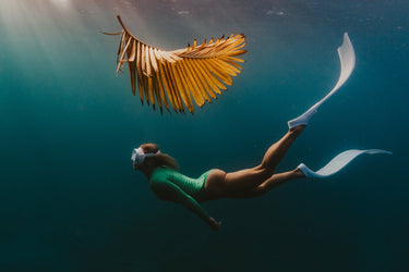 Yellow Palm - fine art adventure photography print from Sarah Swan - available at Middles Creative