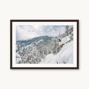 Pow Day - fine art adventure photography print from Tamara Susa - available at Middles Creative