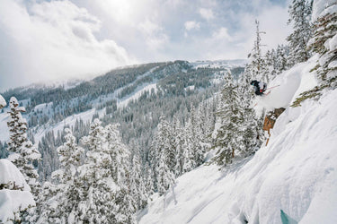 Pow Day - fine art adventure photography print from Tamara Susa - available at Middles Creative