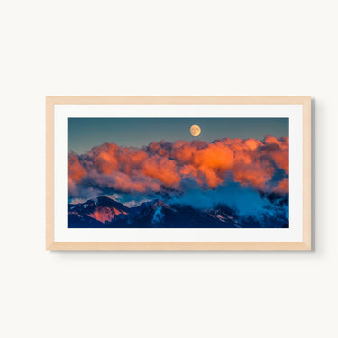 Moon Rising - fine art adventure photography print from Tom Ingram - available at Middles Creative